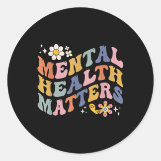 Adesivo Groovy Mental Health S Human Brain Illness Awarene