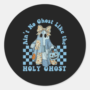 Adesivo Groovy Não É Fantasma Como O Santo Fantasma Cristã