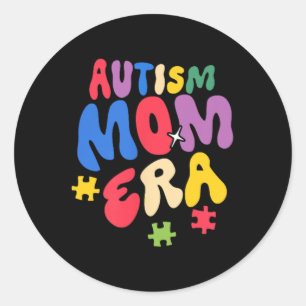 Adesivo Groovy No Meu Autismo Mãe Era Engraçado Guerreiro