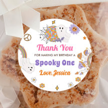 Groovy Spooky Festa de Aniversário Bonito do Hallo