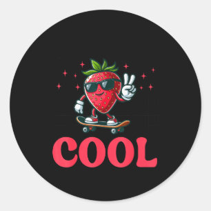 Adesivo Groovy Tão Berry Legal Amante de Frutas Temporada 