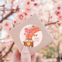 Groovy Young Wild e Três Peach Van Daisy Rosa