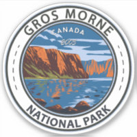 Gros Morne National Park Canada Viagem Art Vintage
