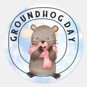 Adesivo Groundhog