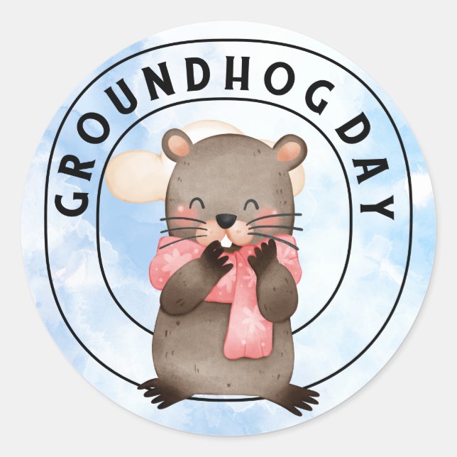 Adesivo Groundhog (Frente)