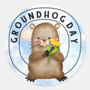 Adesivo Groundhog