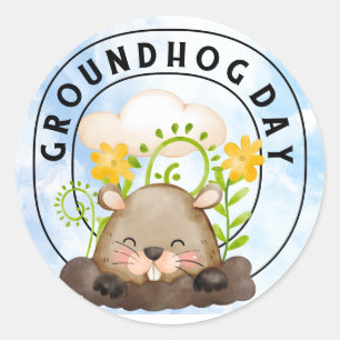 Adesivo Groundhog