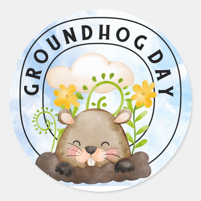 Adesivo Groundhog (Frente)