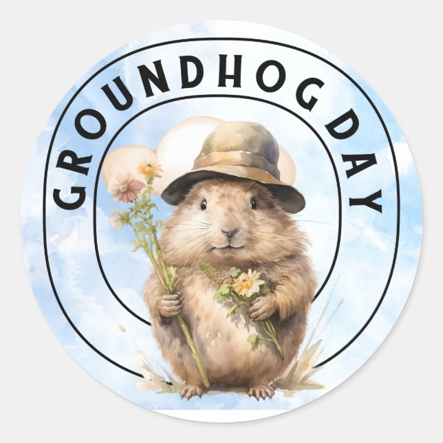 Adesivo Groundhog (Frente)