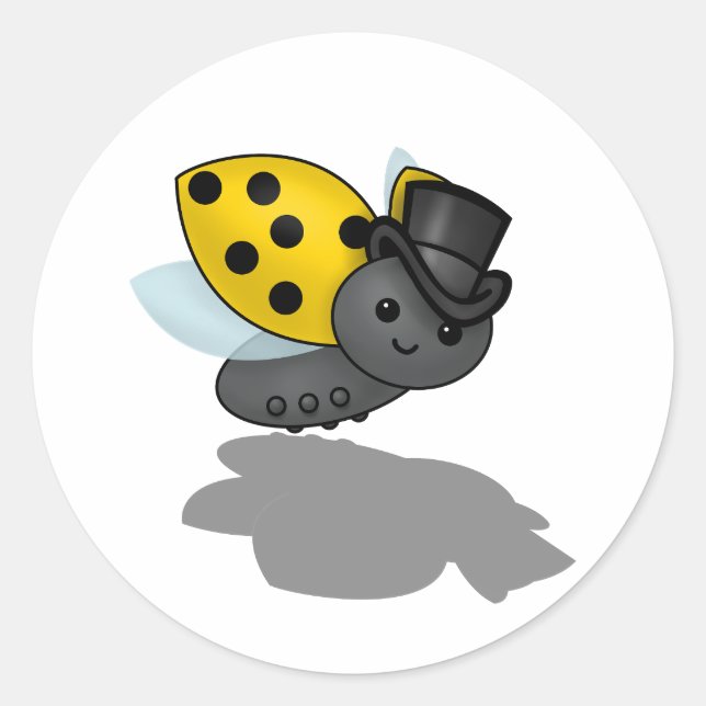 Adesivo Groundhog Day Ladybug (Frente)