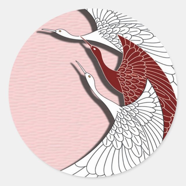 Adesivo Gruas voadoras (Frente)