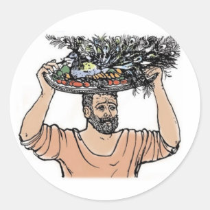 Adesivo Grumio com pavão