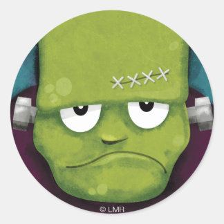 Adesivo Grumpy Frankenstein Halloween Stickers