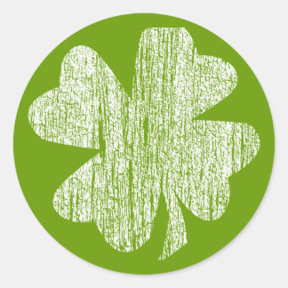 Adesivo Grunge Shamrock