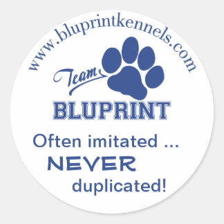 Adesivo Grupo BluPrint Sticker: Muitas Vezes Imitado Nunca