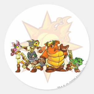 Adesivo Grupo de Altador da equipe