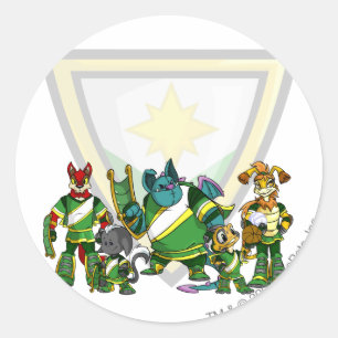 Adesivo Grupo de Brightvale da equipe