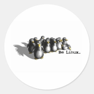 Adesivo Grupo de Linux