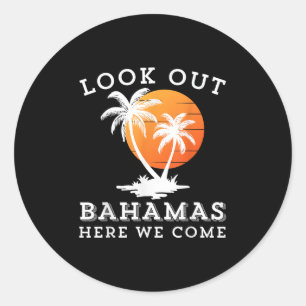 Adesivo Grupo de Viagem de Praia Correspondendo às férias 