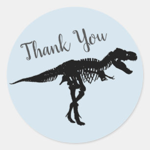 Adesivo Grupo Dinossauro Tyrannosaurus Rex Obrigado Adesiv