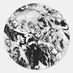 Adesivo Grupo Lanterna Verde