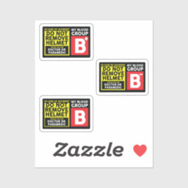 Adesivo Grupo sanguíneo B