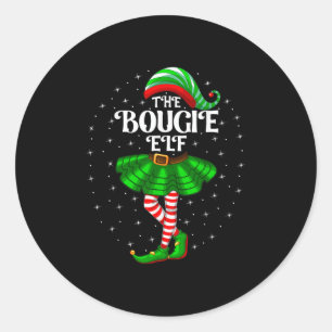 Adesivo Grupo Xmas Que Combina Mulheres Meninas Bougie Elf
