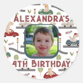 Adesivo Grupos Pré-Históricos de Dinossauros Coloridos