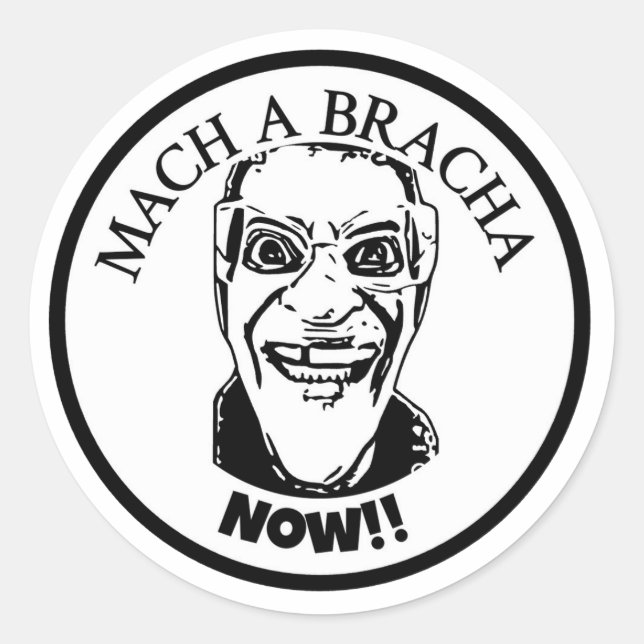 Adesivo Gshmak Mach A Bracha Stickers (Frente)