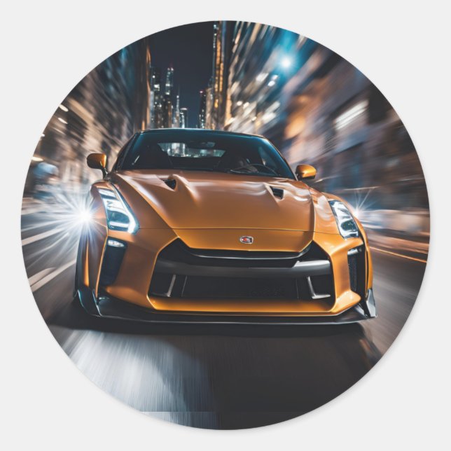 Adesivo GT-R Tokyo nissan car japan japanese wangan (Frente)