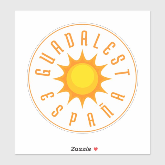 Adesivo GUADALEST ESPAÑA Sun (Folha)