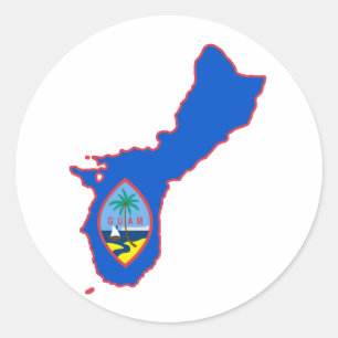 Adesivo Guam Legal