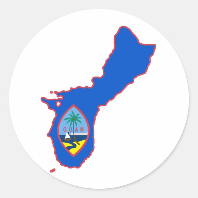Adesivo Guam legal (Frente)
