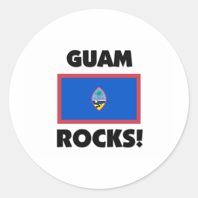 Adesivo Guam Rocks (Frente)