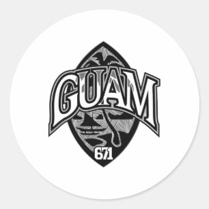 Adesivo Guam Usa Selo Orgulho Chamorro Presentes Guamanian