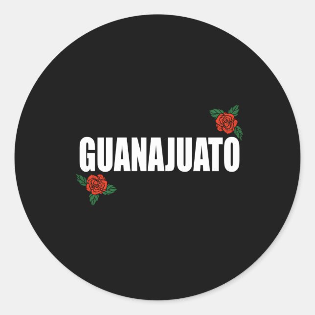 Adesivo Guanajuato México Estado mexicano Rosa (Frente)