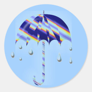 Adesivo Guarda-chuva do primavera