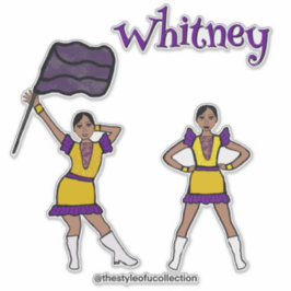 Adesivo Guarda de cor amarela púrpura nº 2