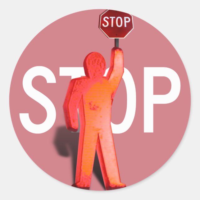 Adesivo Guarda de cruzamento escolar (Frente)