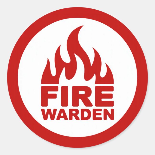 Adesivo Guarda de Incêndio (Frente)