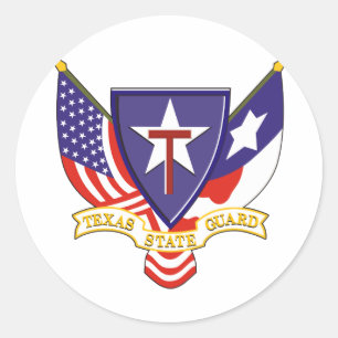 Adesivo Guarda do estado de Texas