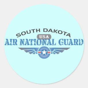 Adesivo Guarda nacional do ar de South Dakota