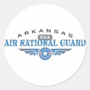 Adesivo Guarda Nacional do Arkansas Air
