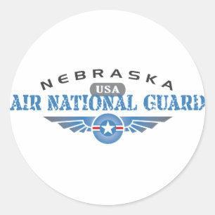 Adesivo Guarda Nacional do Nebraska Air