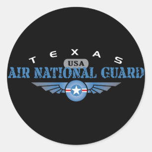 Adesivo Guarda Nacional do Texas Air