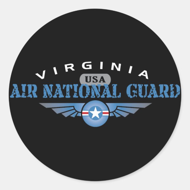 Adesivo Guarda Nacional Virginia Air (Frente)