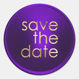 Adesivo Guardar o selo do envelope de data