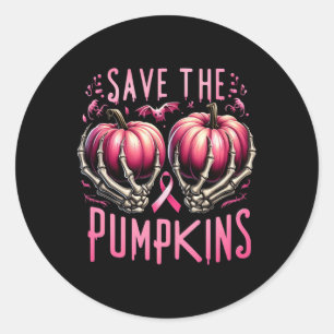 Adesivo Guarde o Cancer de Mama do Halloween do Skeleton P