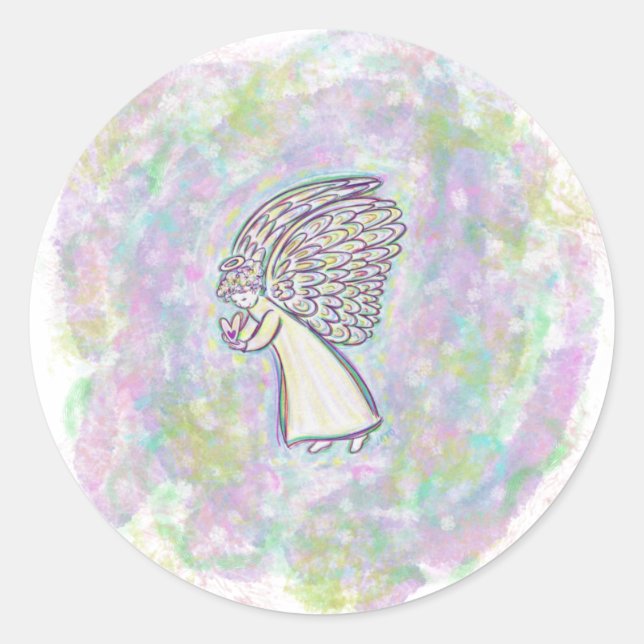 Adesivo Guardian Angel Art Custom Decide Stickers (Frente)