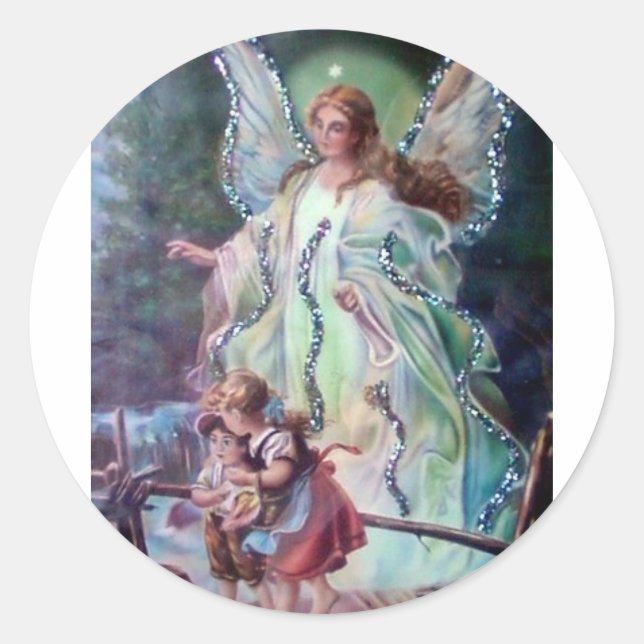 Adesivo GUARDIAN ANGEL c. 1900 (Frente)